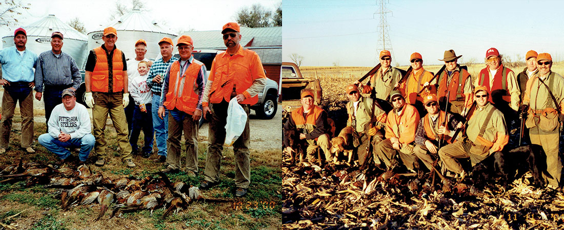 Wild pheasant hunting in Beadle County South Dakota